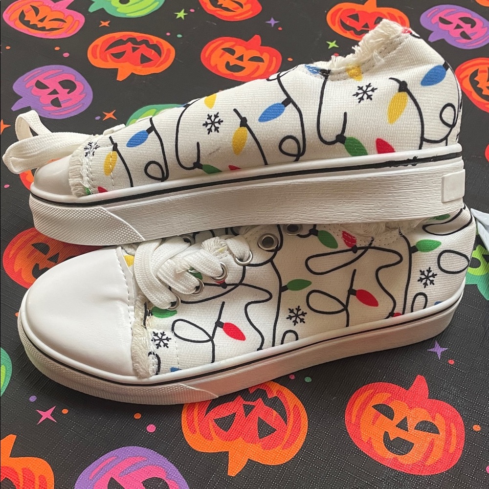 Festive Lights Sneakers NWOT